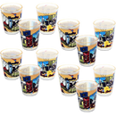 Wisconsin Shot Glass Gold Rim Postcard (1.5oz)