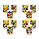 Virginia Mug Luggage Sticker (15oz)