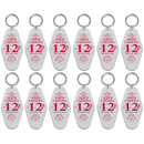 North Carolina Keychain Motel Blue