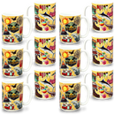 フロリダ州 マグカップ（15oz/443ml）[ラゲッジステッカー] / Florida Mug Luggage Sticker (15oz)