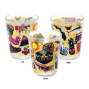 Florida Shot Glass Luggage Sticker (1.5oz)