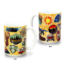 Tennessee Mug Luggage Sticker (15oz)