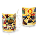 North Carolina Mug Luggage Sticker (15oz)