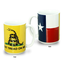 Texas Mug Gadsden Flag (15oz)