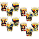 ロードアイランド州 ショットグラス（1.5oz）[ラゲッジステッカー] / Rhode Island Shot Glass Luggage Sticker (1.5oz)