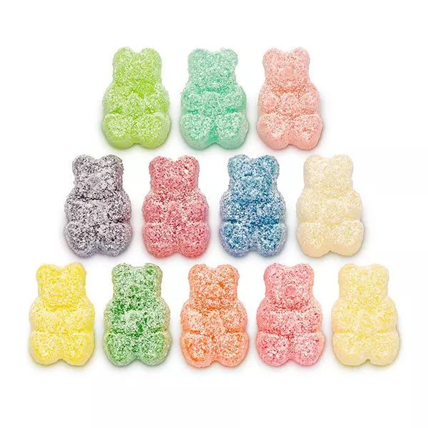 アルバニーズ 12フレーバー グミ ベアーズ サワー（100g x 12袋）/ Albanese 12 Flavor Sour Gummi Bears (3.5oz x 12 bags)
