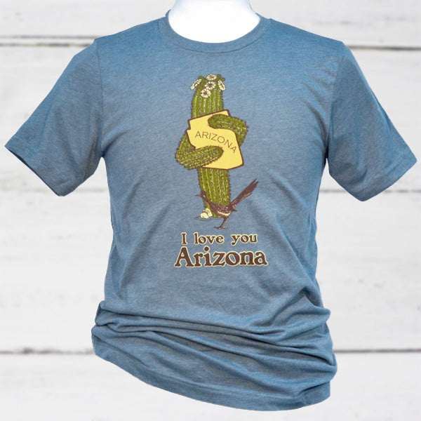 アリゾナ サワロ ハグ Tシャツ / AZ Saguaro Hug Tee