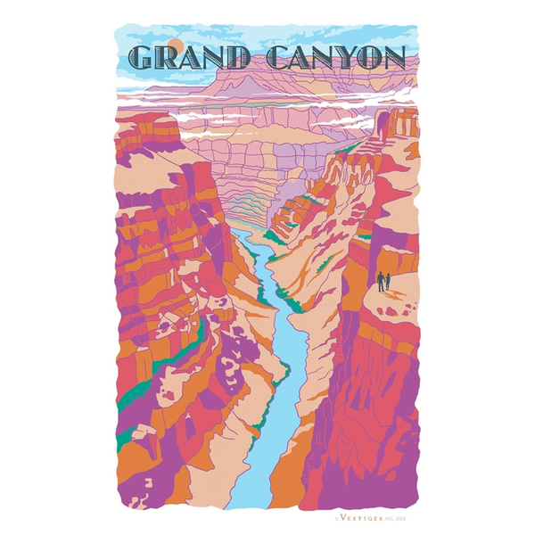 Grand Canyon National Park Tea Towel