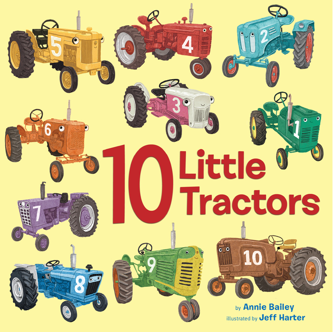10 Little Tractors (10 Little Vehicles)