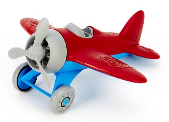 グリーン トイズ 飛行機 赤 / Green Toys Airplane - Red