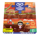 オジョダイノエクスプローラー 教育科学パズル 子供向け 5、6、7、8歳用/ Ojo Dino Explorers Educational Science Puzzle for Kids Ages 5, 6, 7, 8