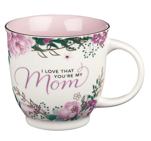 私のお母さんであるあなたのことが大好きです セラミックマグ / Ceramic Mug I Love That You're My Mom