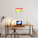 WE GOT OUR KICKS ON ROUTE 66 Art Print