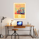 Route 66 Vintage Travel Art Print