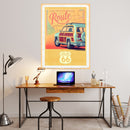 Route 66 Vintage Travel Art Print
