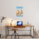 Drive US 66 Signs, Route 66 Art Print