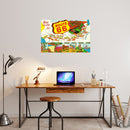 Here we are on ... Route 66 Art Print