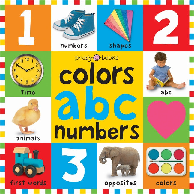 Big Board Books Colors, Abc, Numbers (First 100)