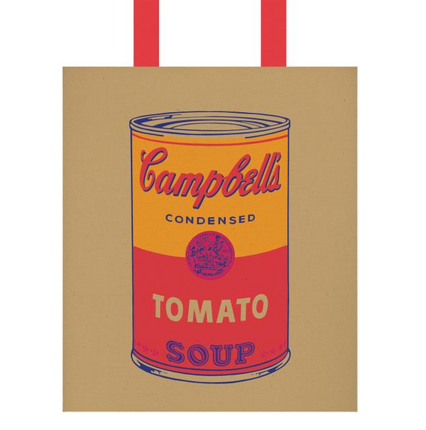 Tote Bag Canvas Andy Warhol Campbell Soup