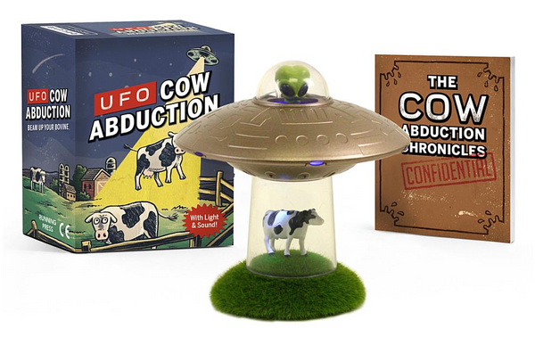 UFO 牛を誘拐： あなたの牛を光と音で驚かせる。 / UFO Cow Abduction: Beam Up Your Bovine (with Light and Sound!)(Rp Minis)