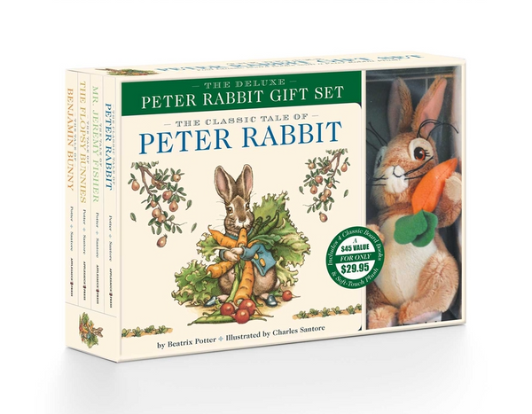 ピーターラビット・デラックスぬいぐるみギフトセット。クラシック版ボードブック＋ぬいぐるみうさぎのギフトセット（クラシック版）/ The Peter Rabbit Deluxe Plush Gift Set: The Classic Edition Board Book + Plush Stuffed Animal Toy Rabbit Gift Set (Classic Edition)