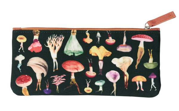 アート・オブ・ネイチャー 菌類ペンポーチ：（きのこ愛好家や自然愛好家への贈り物、かわいい文房具、学用品）/ Art of Nature: Fungi Pencil Pouch: (Gifts for Mushroom Enthusiasts and Nature Lovers, Cute Stationery, Back to School Supplies) (Fantastic Fungi)