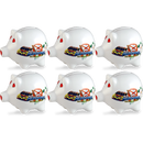 Alabama Elements Ceramic Piggy Bank