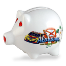 Alabama Elements Ceramic Piggy Bank