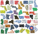 U.S. State Magnet: 51-Piece Set, Made in the USA